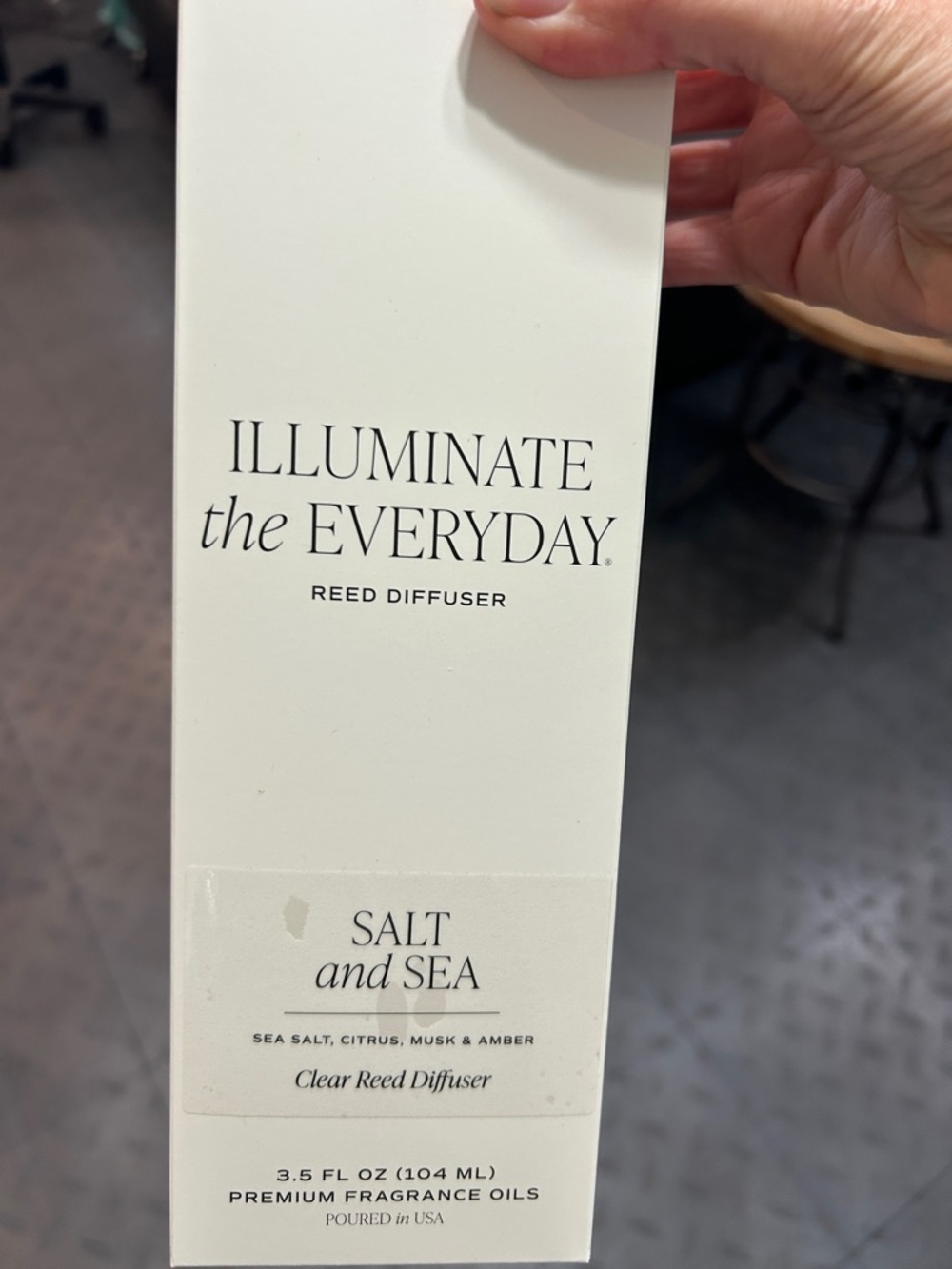 NWT Sweetwater decor Salt and Sea Reed Diffuser -